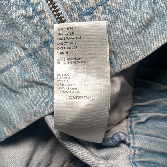 NWT Urban Outfitters Harrington Denim Jacket - Picture 8 of 9